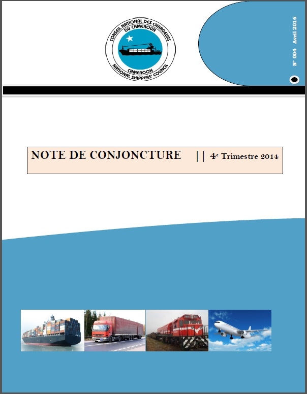 Note de Conjoncture 004, 4e trimestre 2014